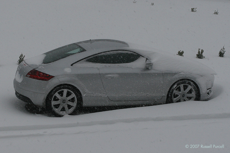 2008 Audi TT Snowbound, Even Audi's famed Quattro all-wheel…