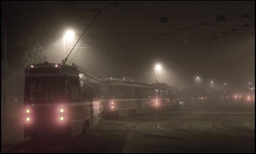 streetcars in the fog by syncros