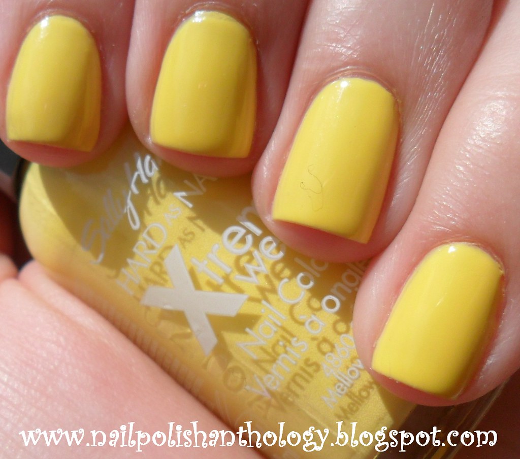 Sally Hansen Xtreme Wear: Mellow Yellow | Nail Polish Anthology | Flickr