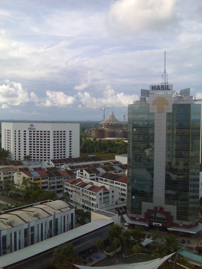 Kuching skyline from Summerset Condo | I like the reflection… | Flickr