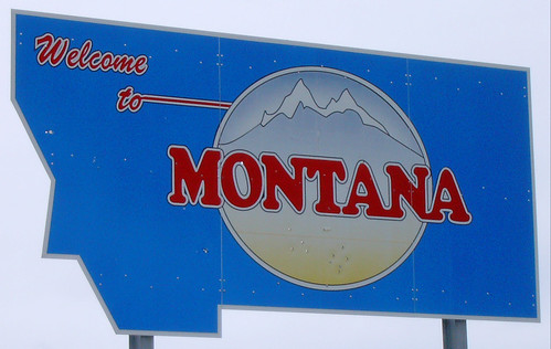 Welcome to Montana Sign (Carter County, Montana) | This was … | Flickr