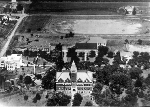 aerial view of Municipal University of Wichita