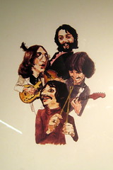 NYC - Chelsea Market - The Beatles caricature