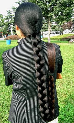 longhair indian - very long braids | Flickr