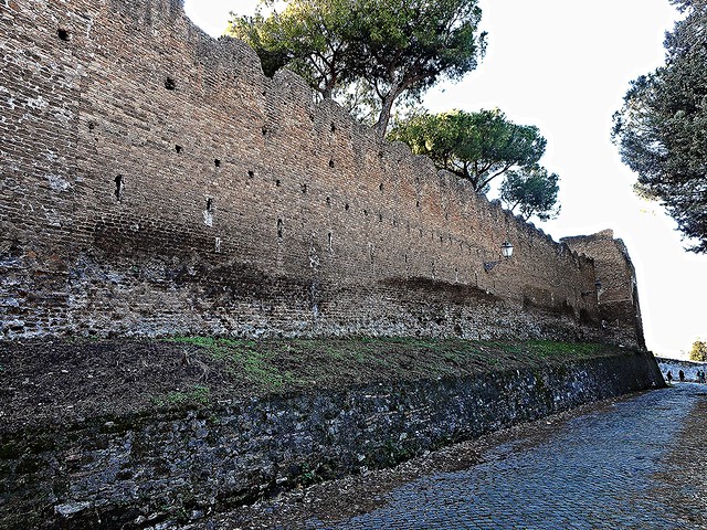 Savella fortress (10th-11th century) in Rome