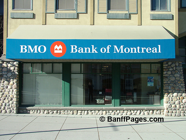 Bmo Bank Of Montreal Banff The Bmo Bank Branch On Banff Av Flickr