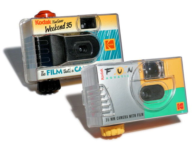 Kodak Disposable Underwater Cameras, 1995 and 1993