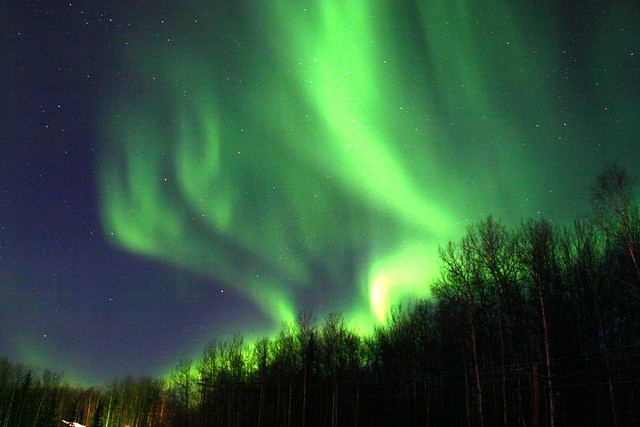 Northern Lights over Fairbanks, Alaska