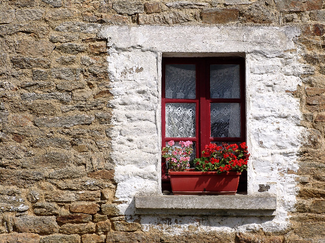 Window in Britanny / France