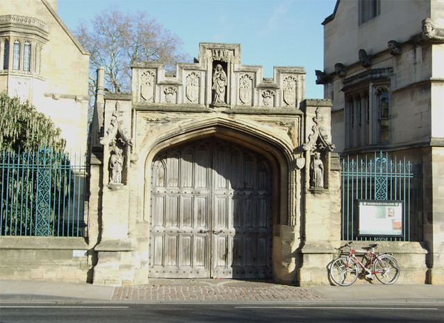 Side entrance Magdalen College