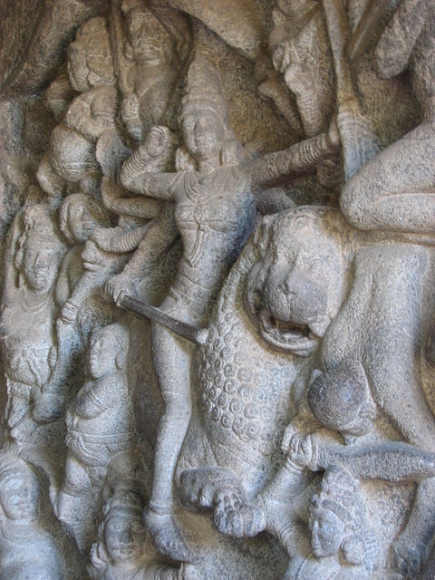 Goddess Durga (Mahabalipuram)