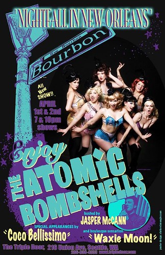 Atomic Bombshells poster | by Chris Blakeley