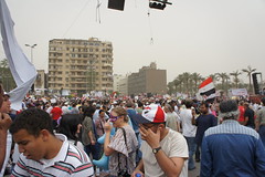 Egyptian protesters at Tahrir square  #May27