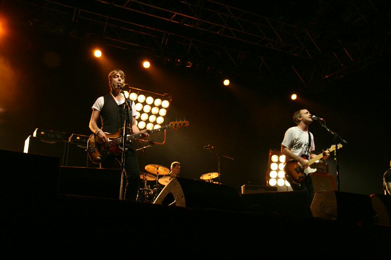 Concierto de Travis en Zaragoza, FIZ 2007