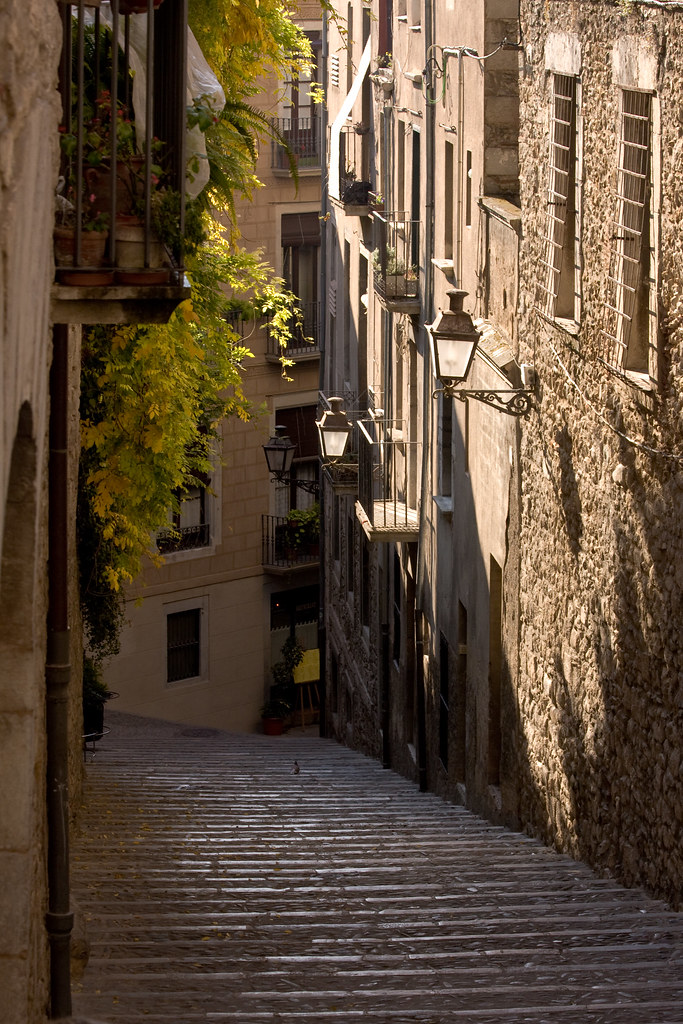 Comité acre Aflojar Girona, casco antiguo | Federico | Flickr