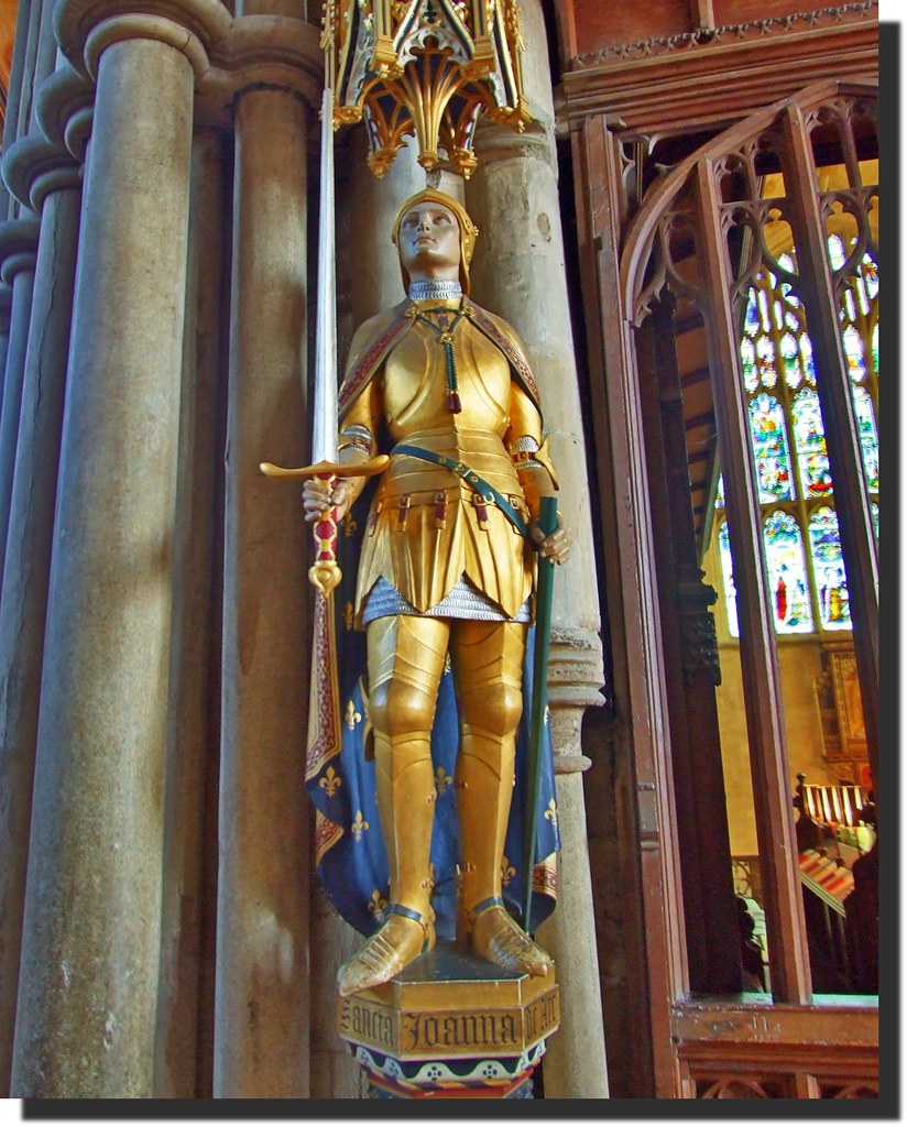 Joan of Arc - Winchester Cathederal by neilalderney123