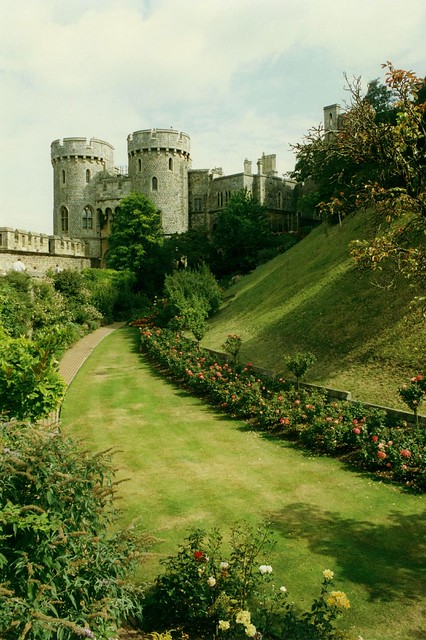 Windsor Castle - Moat and Norman Gate