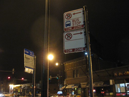signsicles | Apparently the metallic composition of CTA bus … | Flickr