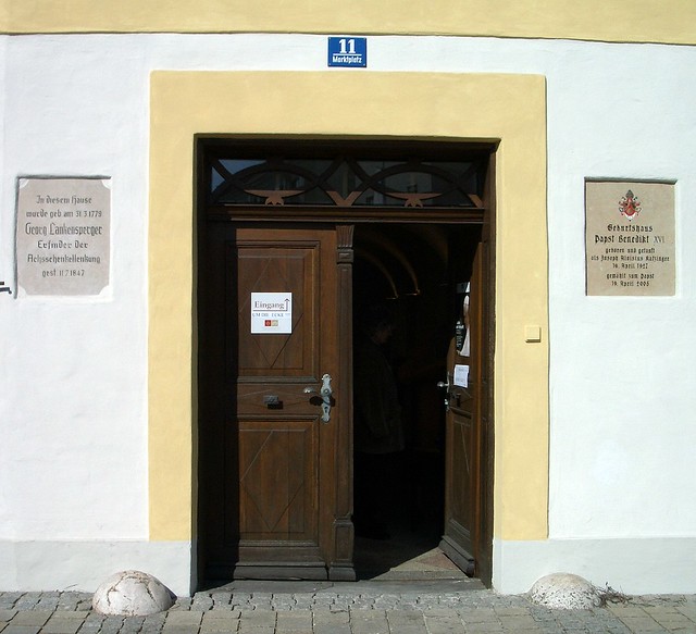 Pope Benedict - the Birthplace