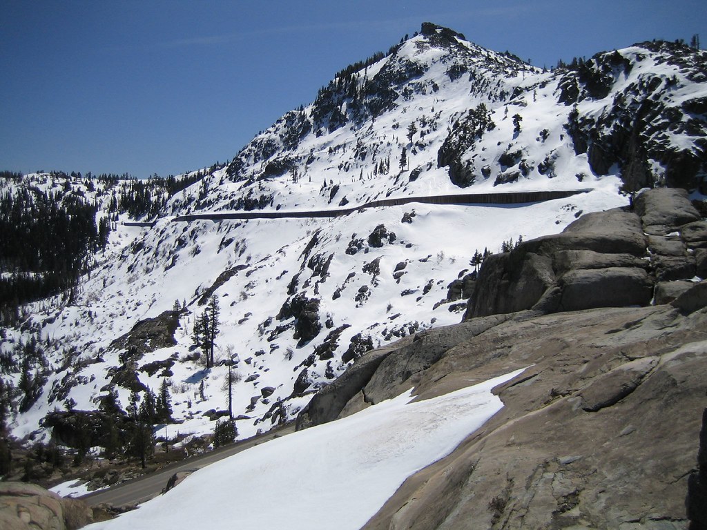 072 | View of the snow sheds on the railroad in Donner Pass | Flickr
