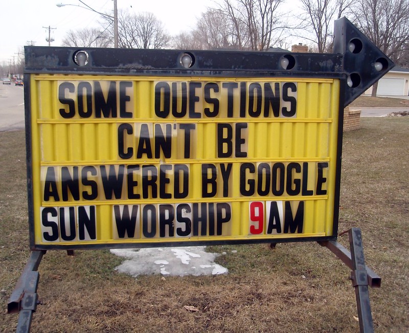 Some Questions Can't Be Answered by Google