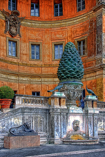 Vatican. Court of the Pigna (Pine Cone).