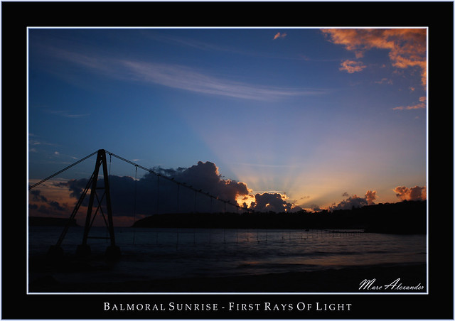 Balmoral Sunrise - First Rays Of Light