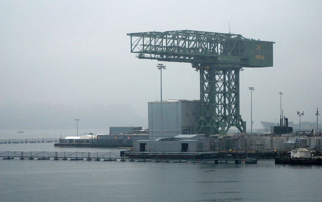 Monstrous crane at Puget Sound Naval Shipyard