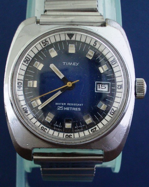 Timex 1976 Blue Diver