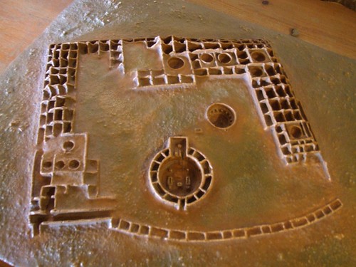 newmexico model ruins rooms aztec diorama kiva aztecruins
