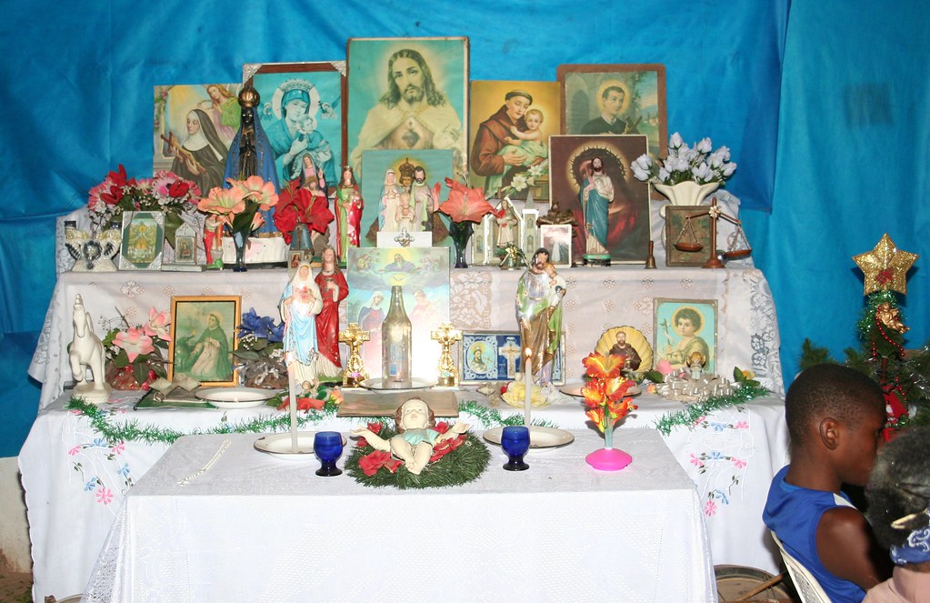 Candomblé - Altar de todos os santos