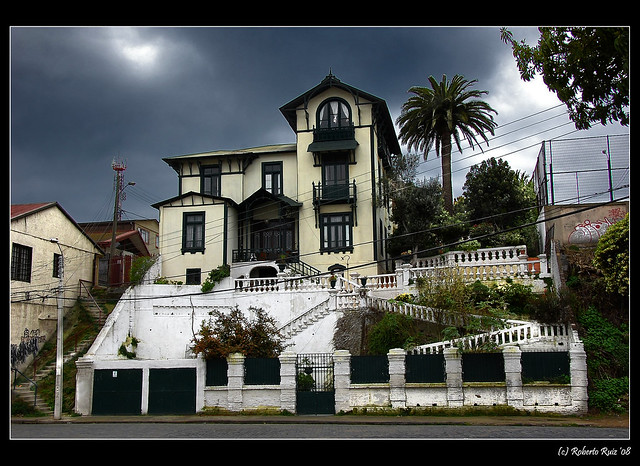 Av. Gran Bretaña, 313: Casa del primer alcalde de Valparaíso...