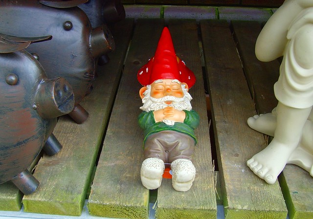 The lazy old gnome