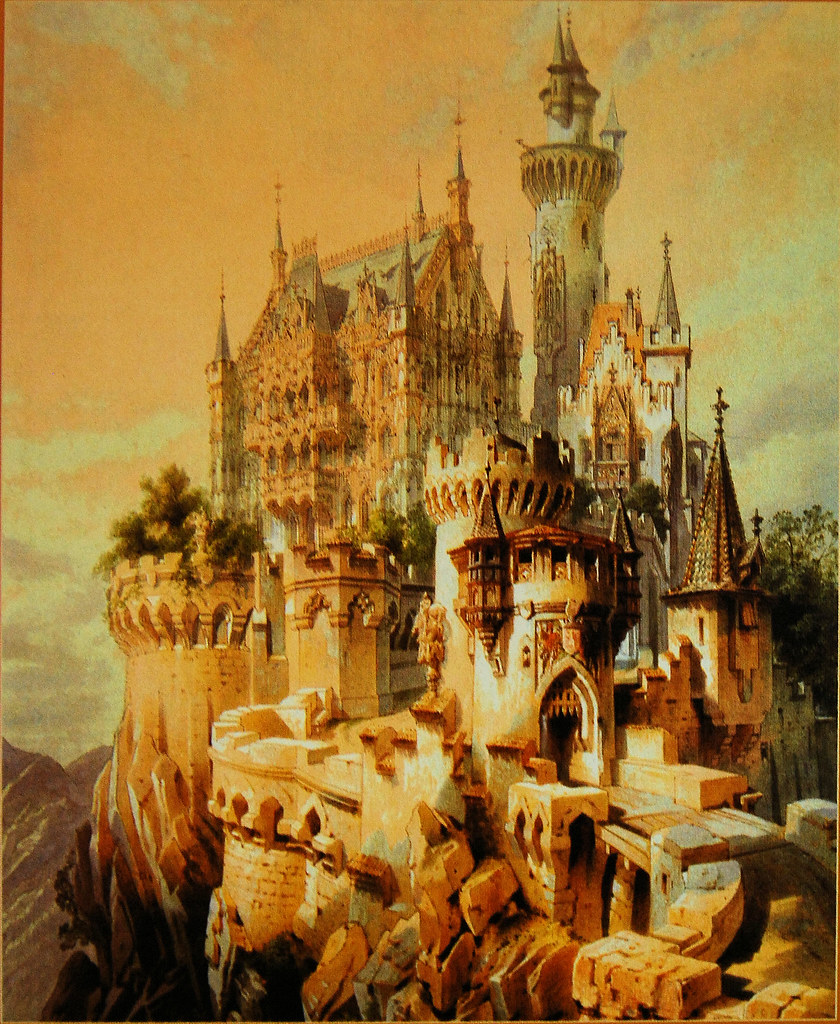 kapak Dayanıklılık ret  Pfronten Schloss Falkenstein, Entwurf I. | 1883 von König Lu… | Flickr