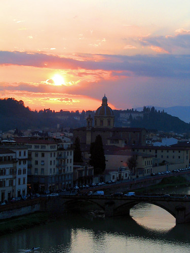 Sunset over Florence