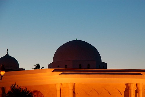 africa evening tunisia muslim tunis mosque dome moslem