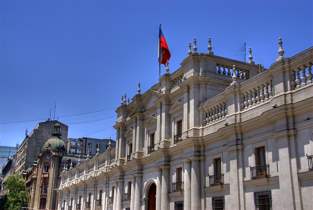 Palacio de La Moneda, Santiago, Chile