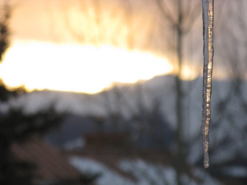 icicle at sunset by stevendamron, butte skiing crested