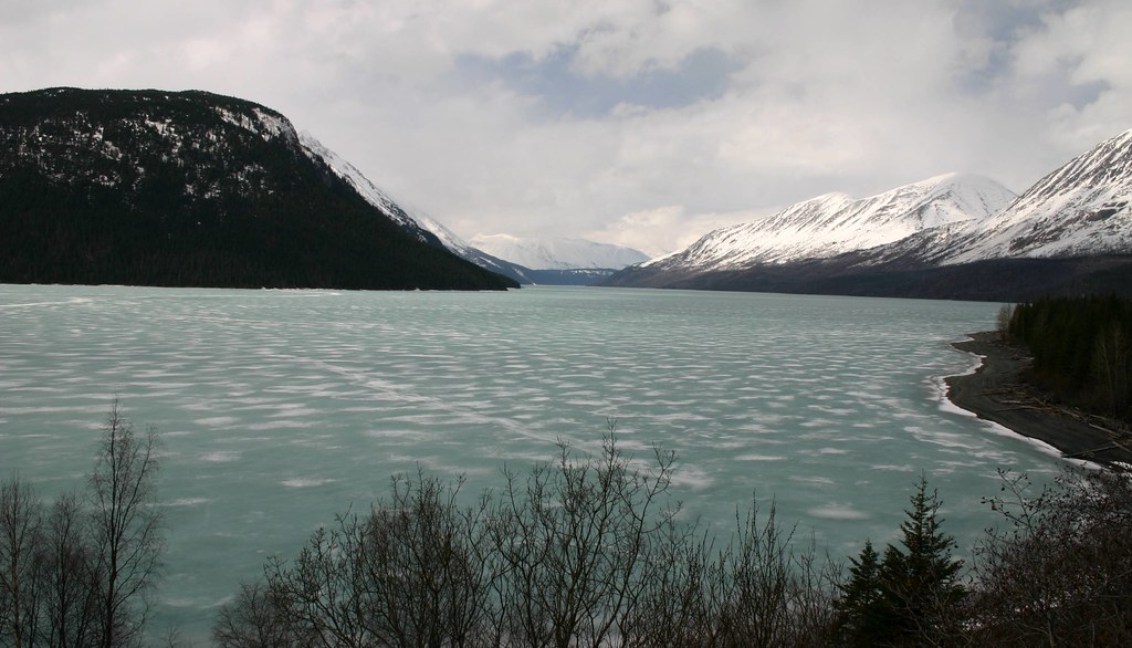 Frozen Kenai Lake