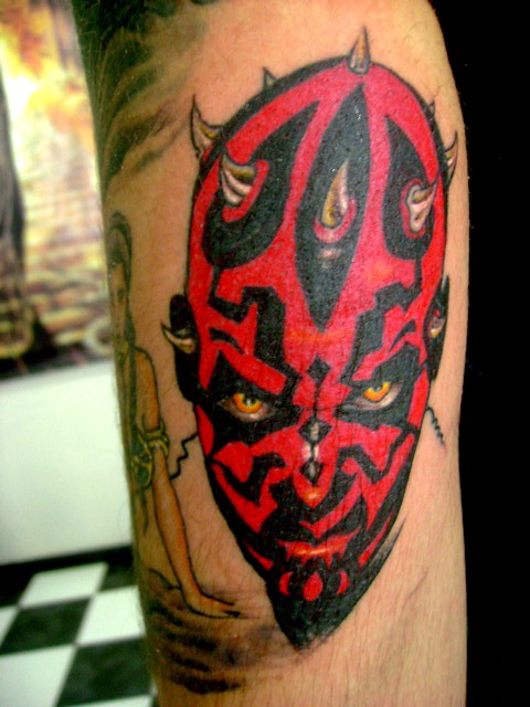 Darth Maul Star Wars episódio 1 Eduardo Santos tattoo tatu… | Flickr