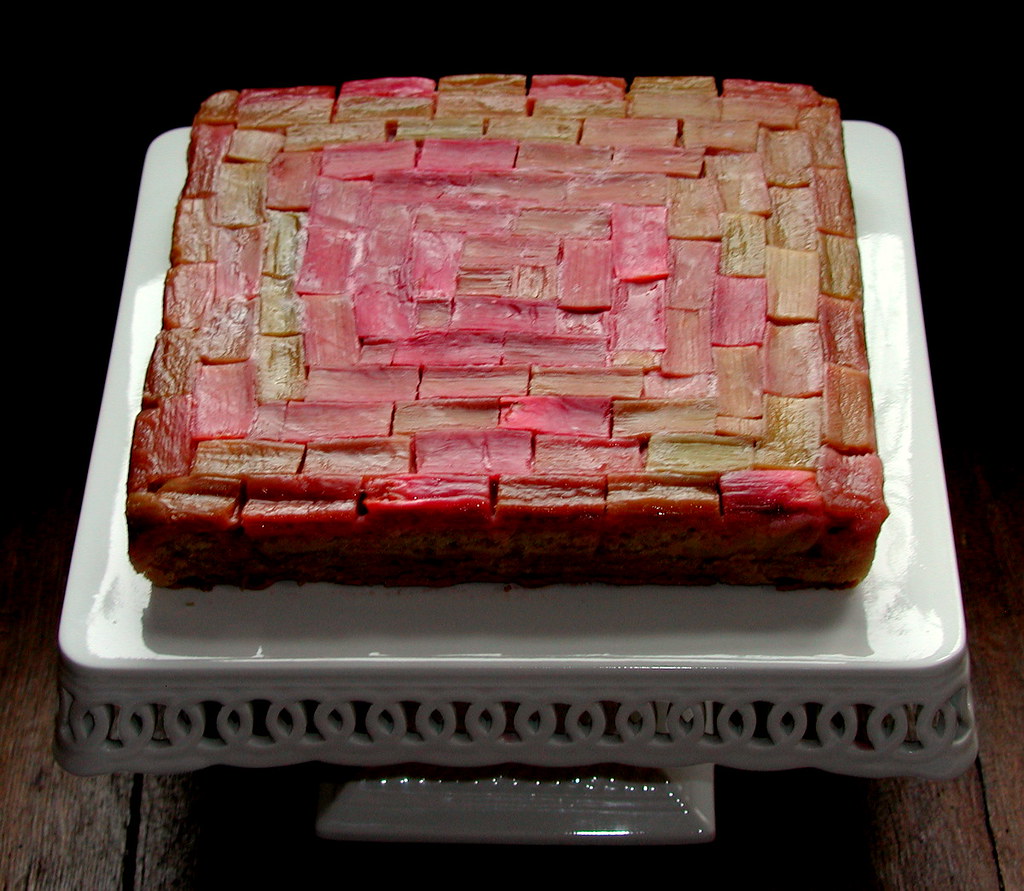 Rhubarb Cake