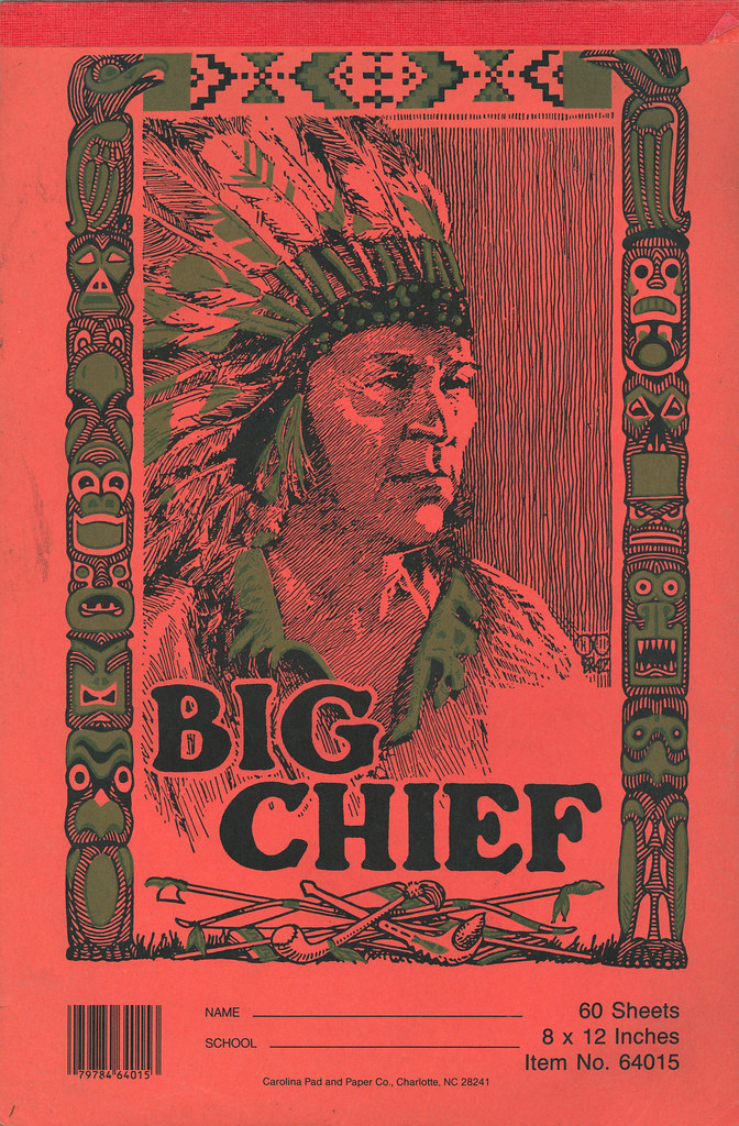 Big Chief - Carolina Pad and Paper - 1990's, Here's another…