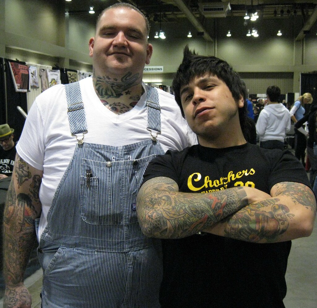 Bubba and Paco - Tattoo Artists at Electric 13