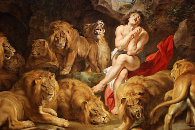 Daniel in the Lions' Den - Rubens