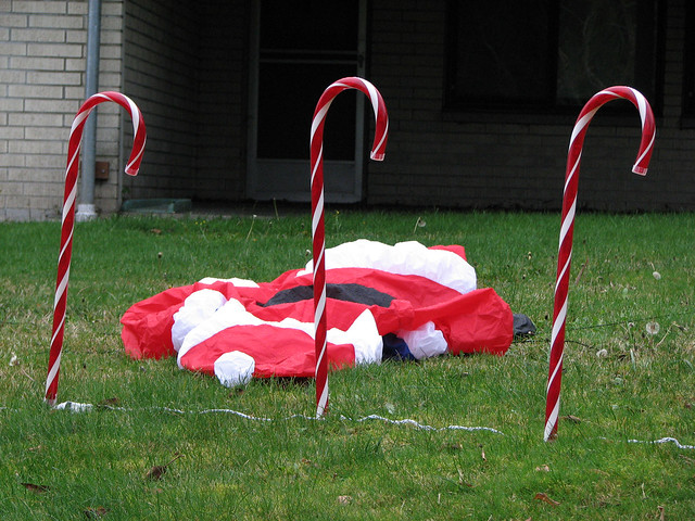 Santa Deflated