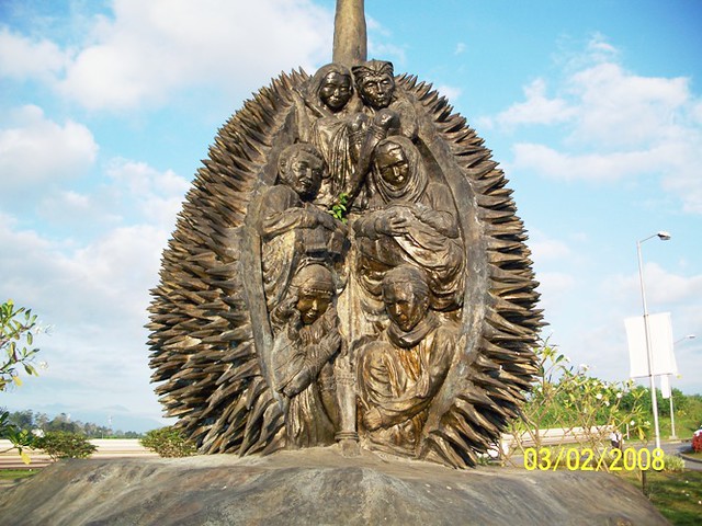 Durian Sculpture At The Davao International Airport