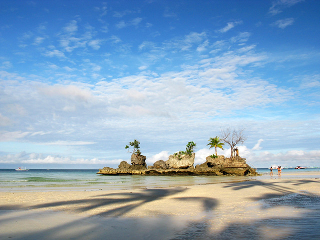 Boracay Beach Rock Philippines
