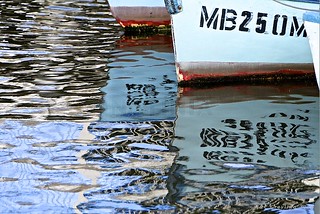 Reflections of Boats in the Habour