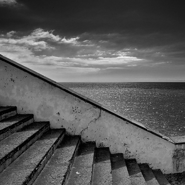 [ stairs over the sea ]