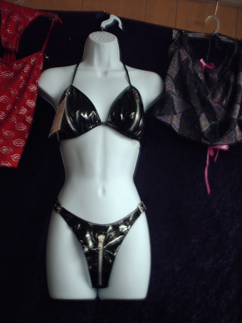 Kinky Lingerie Set, I took this picture at a novelty shop. …